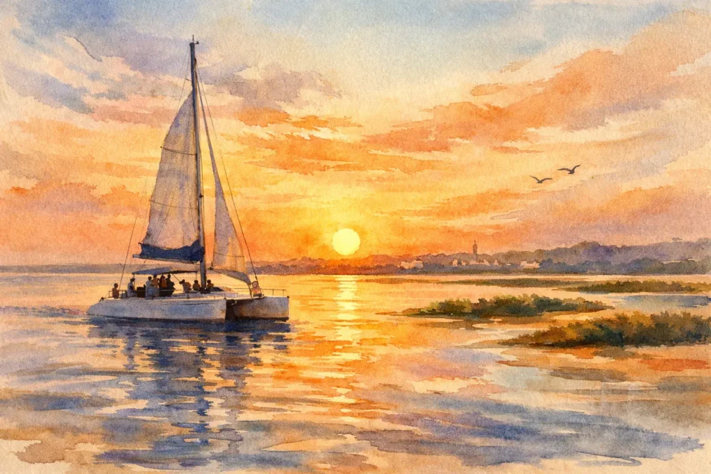 Sunset Sailing Tour Faro: What to Expect
